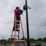 surveillance camera installer